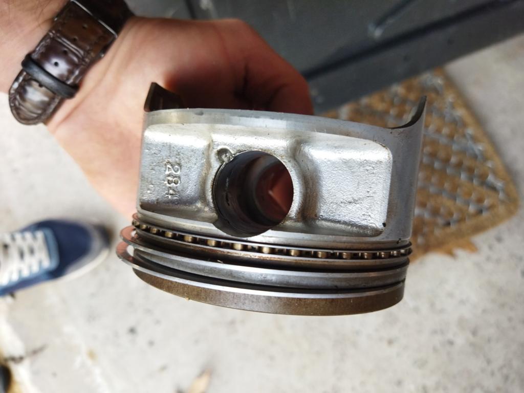 Kawasaki klr650 piston, Motoren, Ophalen, Gebruikt