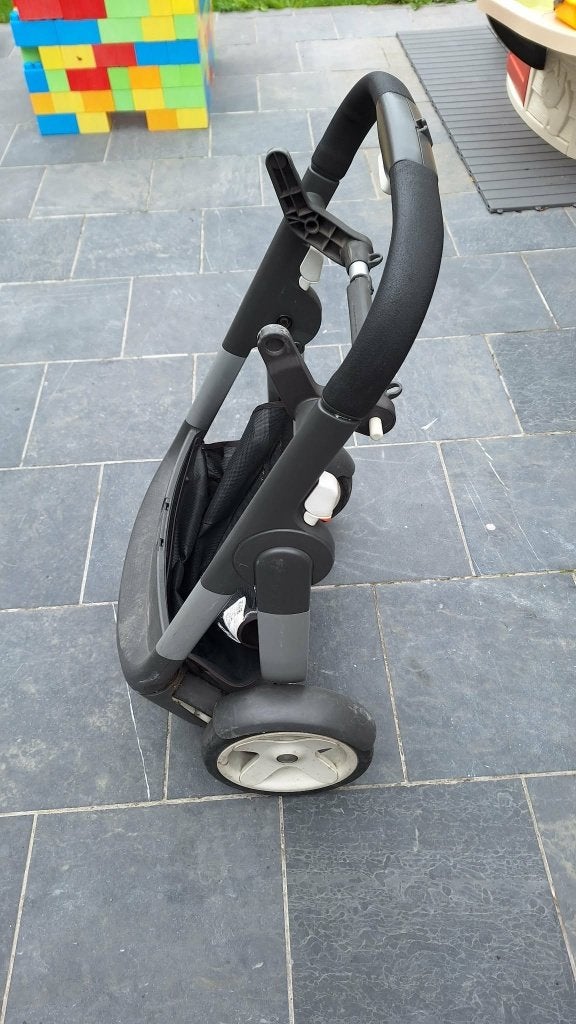 Stokke Trailz / Crusi Kinderwagen 2-in-1-  Grey Melange, Enfants & Bébés, Autres marques, Enlèvement, Utilisé, Poussette