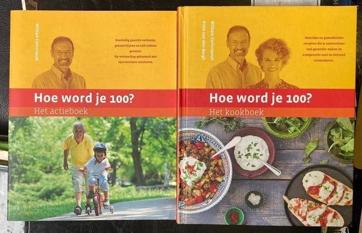 Hoe word je honderd? - Het actieboek + Het kookboek, Ophalen of Verzenden, William Cortvriendt