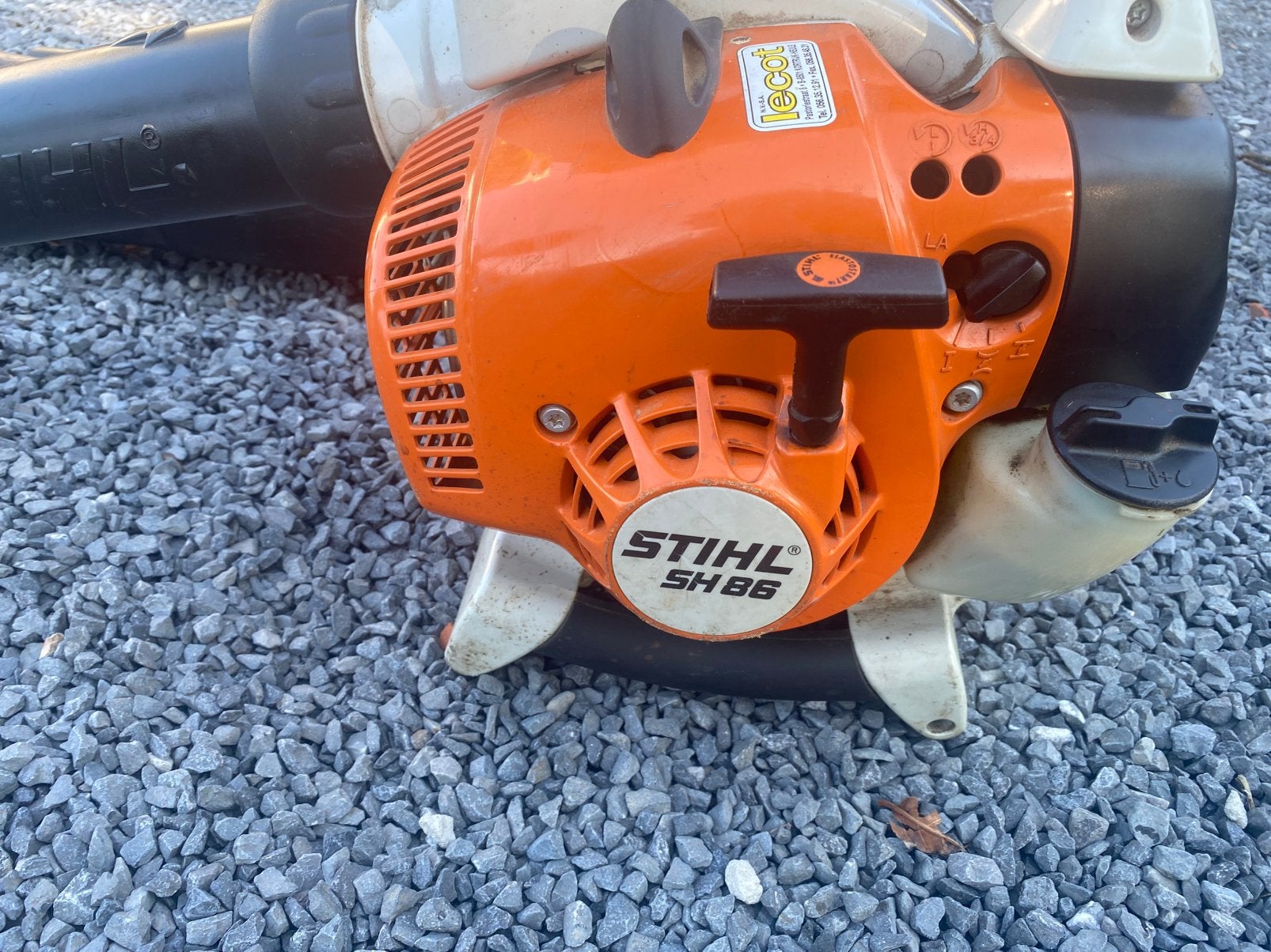 Soufleur aspirateur Stihl SH86, Jardin & Terrasse, Porté à la main, Enlèvement, Utilisé, Essence