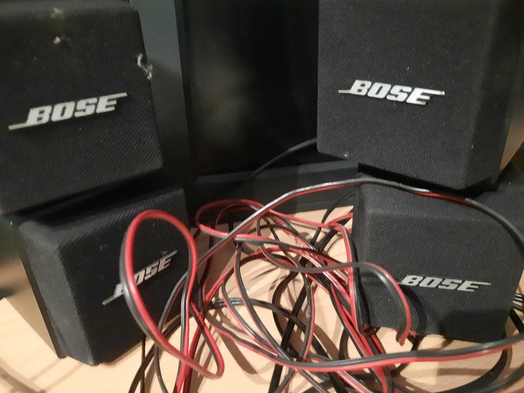 Bose accoustimas speakerset, Ophalen, Gebruikt, Complete surroundset, Bose