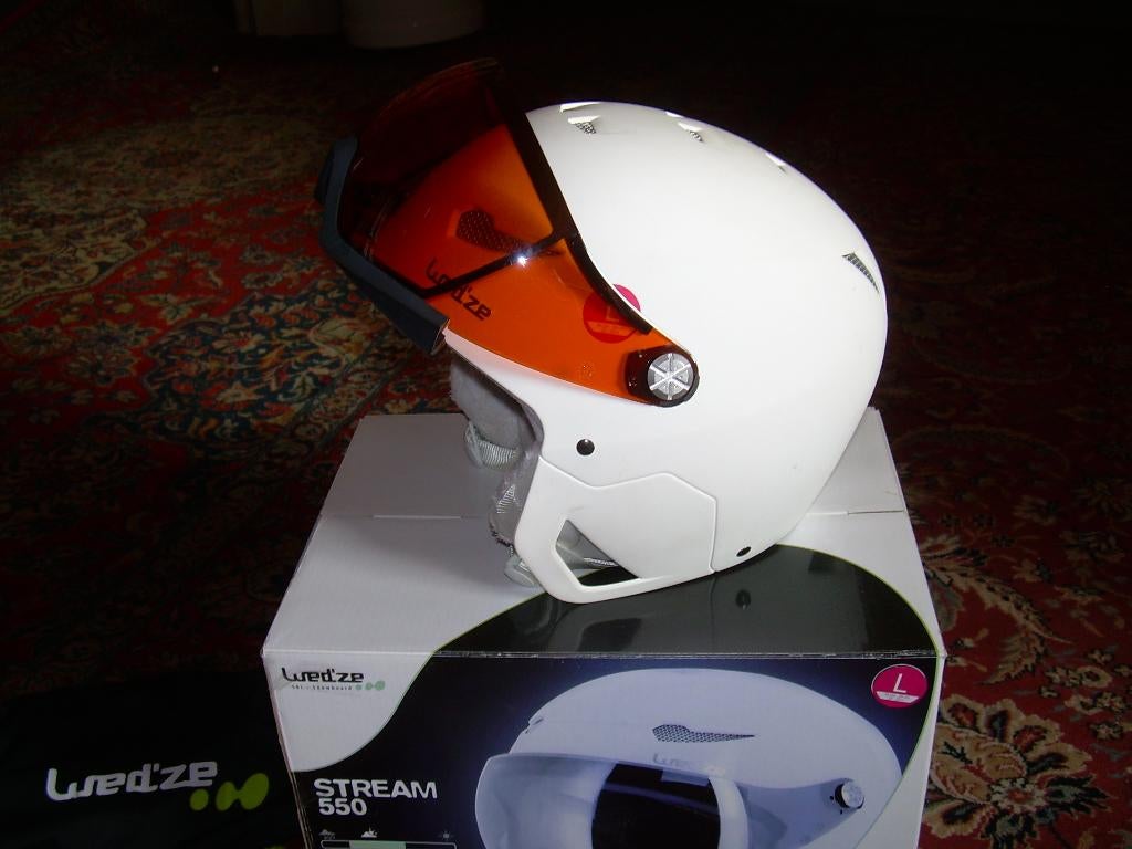 ski helm, ski botten 41 en 38,ski latten+stokken,sneeuwslede, Ophalen, 160 tot 180 cm, Stokken, Zo goed als nieuw