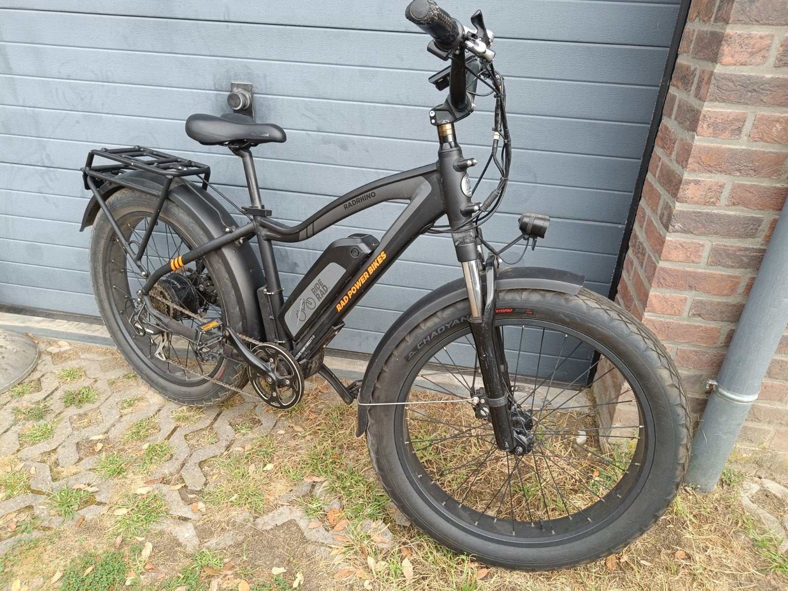 Fatbike Radrhino, Gebruikt, Versnellingen, Radpowerbike, Schijfrem