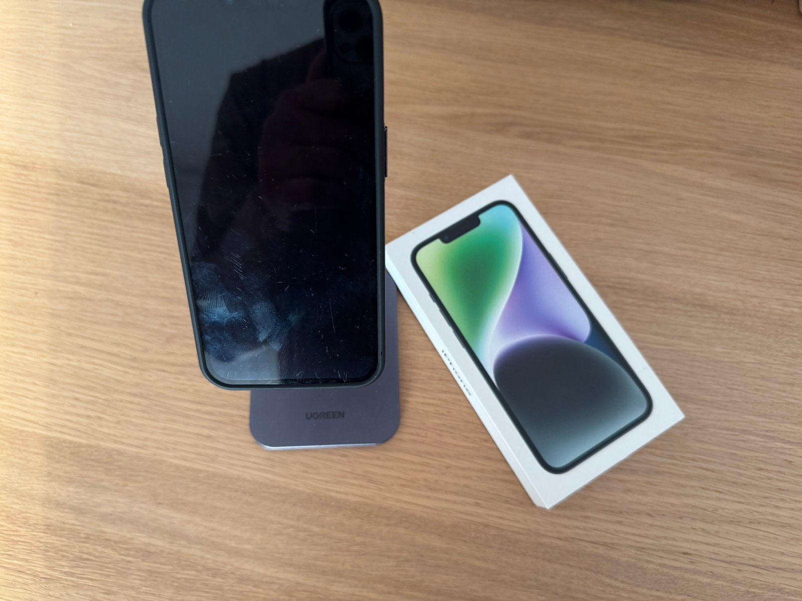 Iphone 14 128 Go complet avec boîte et étui, Télécoms, Téléphonie mobile | Apple iPhone, 128 GB, Enlèvement ou Envoi, 77 %, Comme neuf