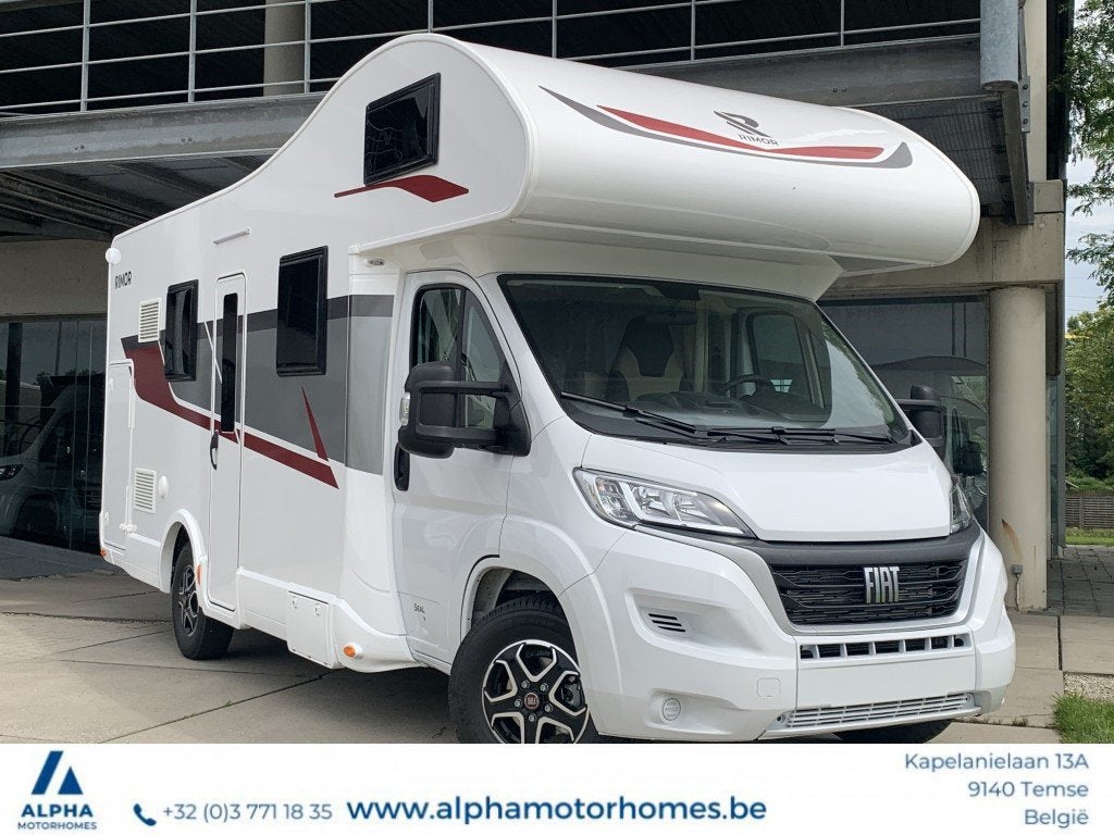 Rimor/Seal 9 Fiat 140 PK automaat/Geen kenteken (bj 2025), Caravans en Kamperen, Automaat, Alkoof, Caméra de recul, Elektrische ramen