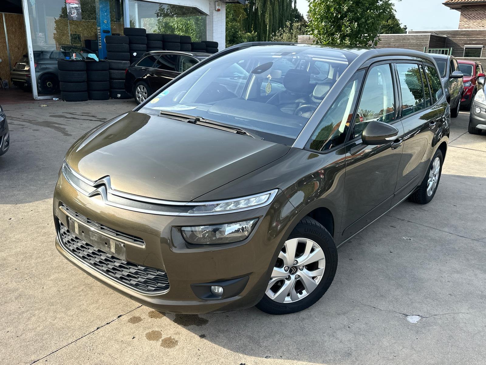 Citroën C4 1.6L Diesel 7 places 2014, Autos, Cuir, Euro 5, Achat, Entreprise