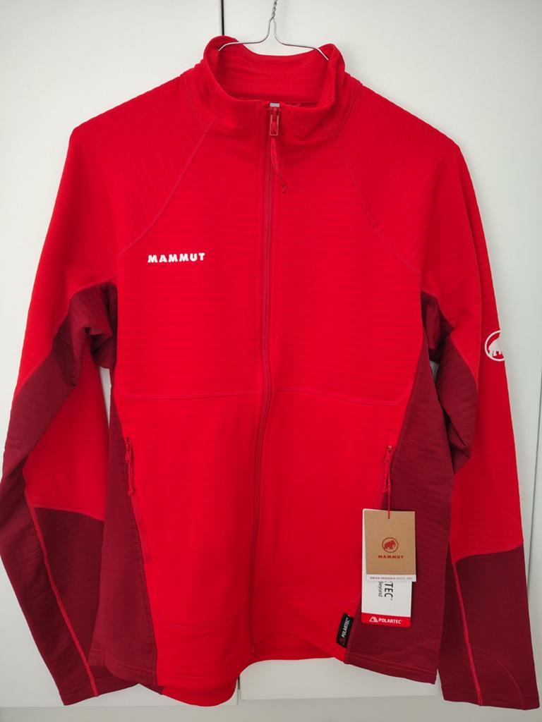 Mammut fleece jack, Kleding | Heren, Sportkleding, Maat 52/54 (L), Rood, Ophalen of Verzenden