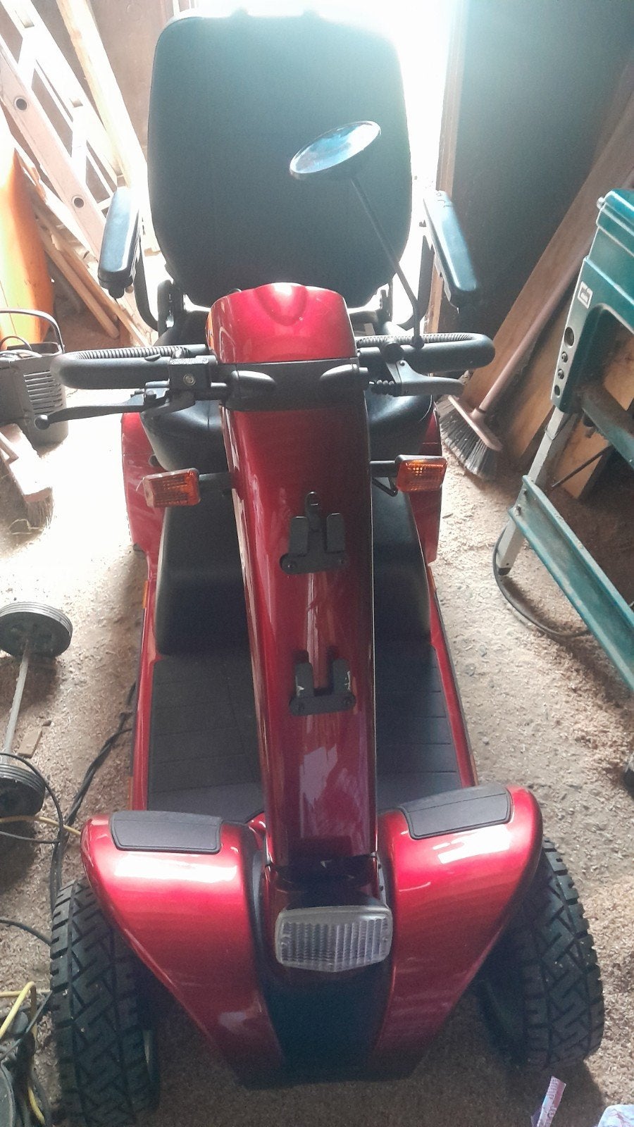 scootmobiel, Ophalen
