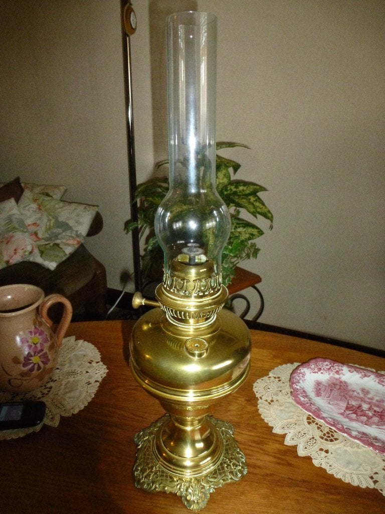 Olielamp Lempereur en Bernard, Antiek en Kunst, Ophalen