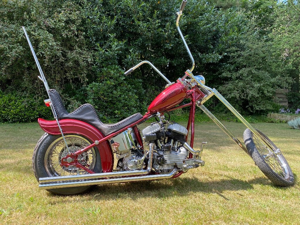 Harley WLC chopper 1943, Permis Moto A, 750 cm³, Occasion, Chopper
