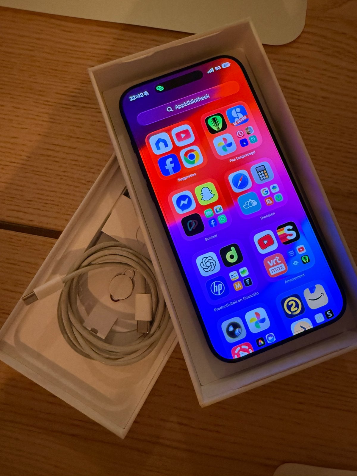Apple iPhone 16 Pro Max – 256 GB – Black Titanium Garantie!, Télécoms, Téléphonie mobile | Apple iPhone, 256 GB, IPhone 16 Pro Max