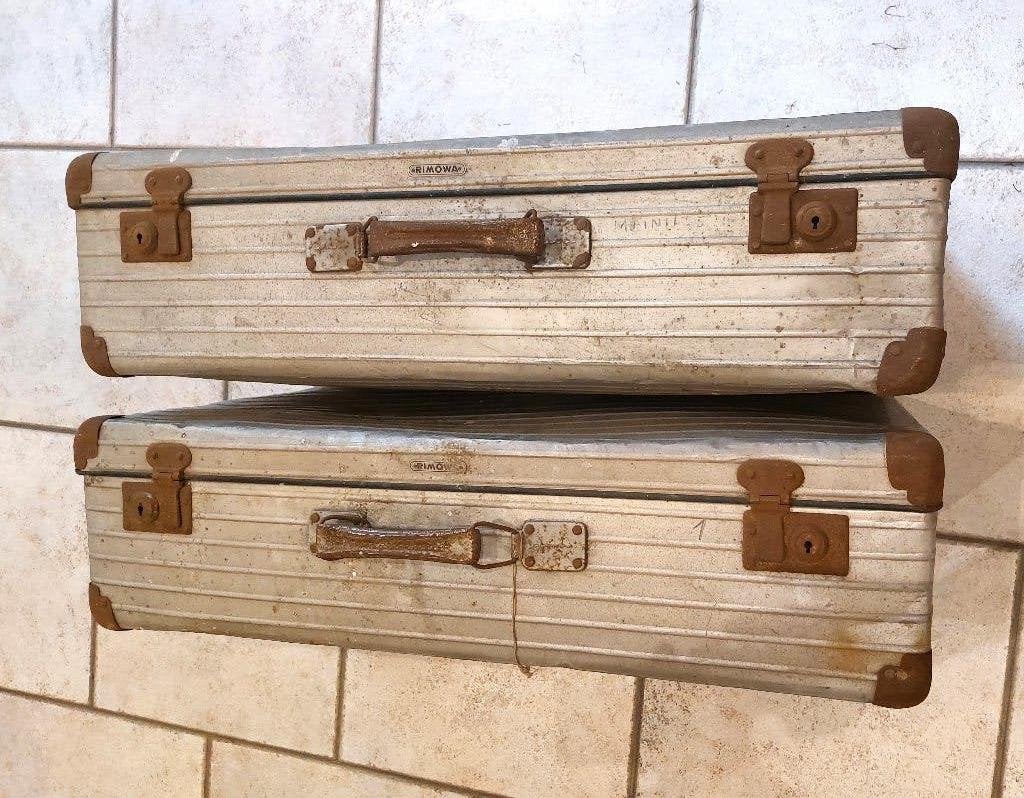 Valises vintage Alu RIMOWA (lot de 2), Enlèvement, Utilisé