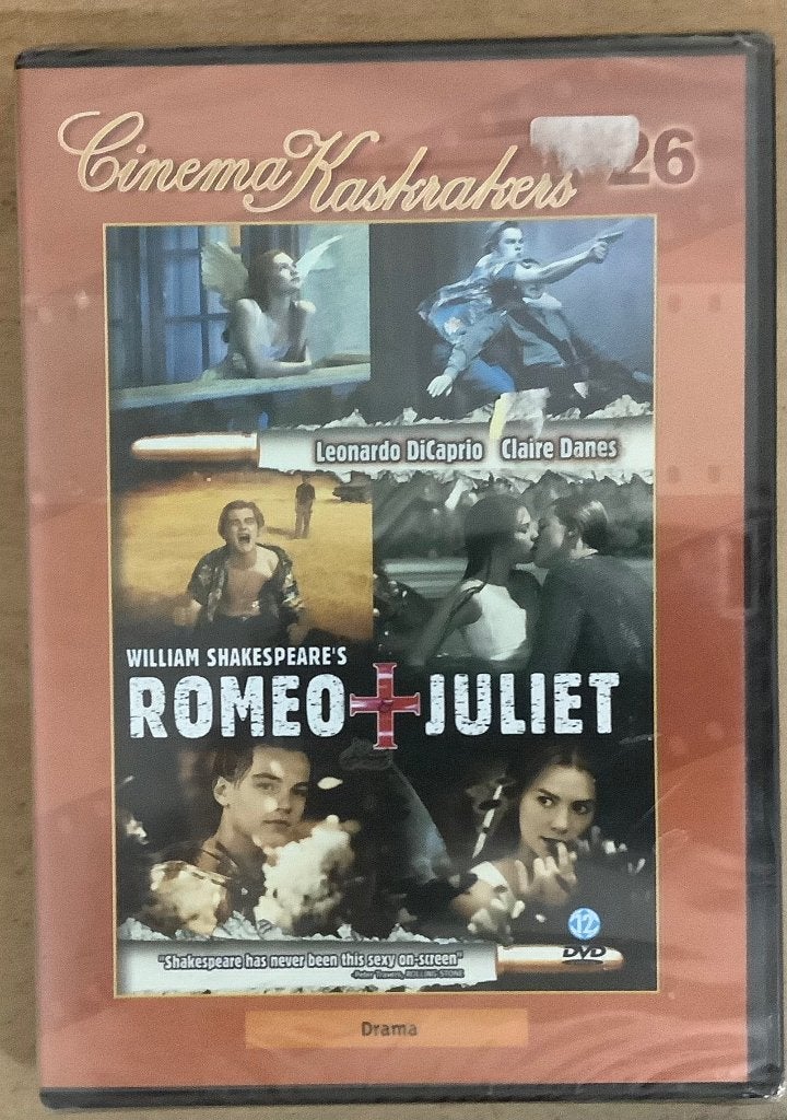 Romeo + Juliet (1996) Dvd Leonardo DiCaprio Nieuw Geseald !, Nederlands, Nieuw in verpakking, Engels, Ophalen of Verzenden