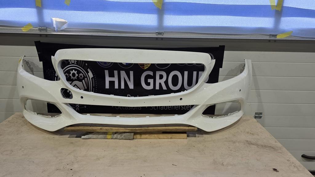 voorbumper Mercedes Benz W205 C200 C-klasse AMG, Gebruikt, -, Voor, -