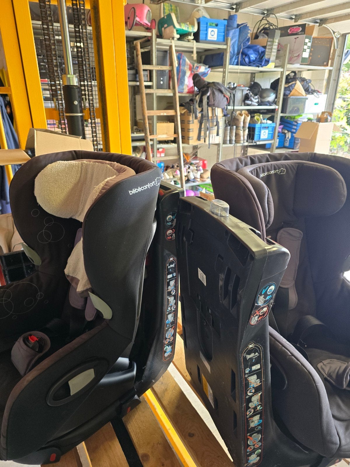 Kinderautostoel 2stuks, Ophalen