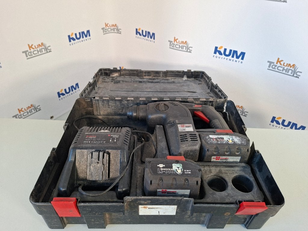 WÜRTH Master H 28-MA draadloze perforator — 28V Li-Ion, Ophalen, Gebruikt, Boor- en Schroefmachine