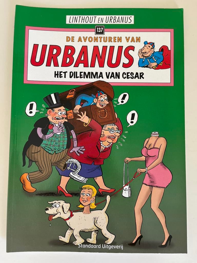 Urbanus strip: Het dilemma van Cesar, Une BD, Enlèvement, Comme neuf