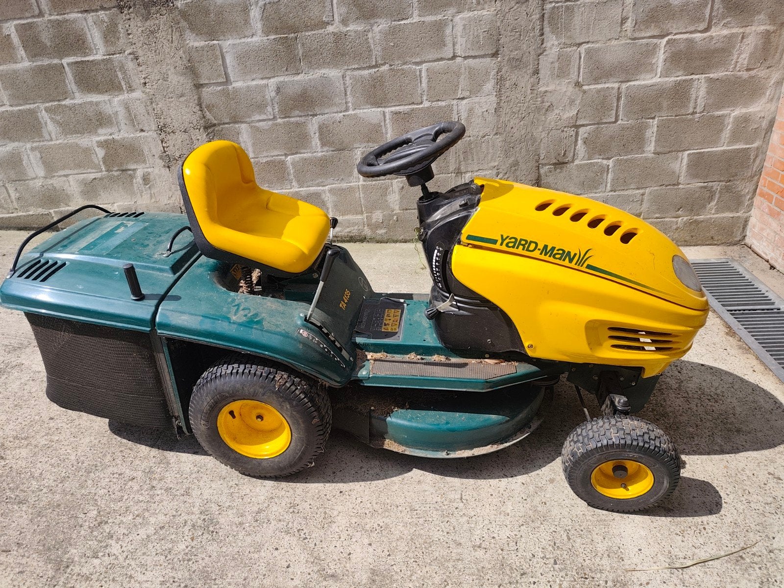 Zitmaaier yardman, Tuin en Terras, Zitmaaiers, Ophalen, Gebruikt, Yardman, Minder dan 90 cm