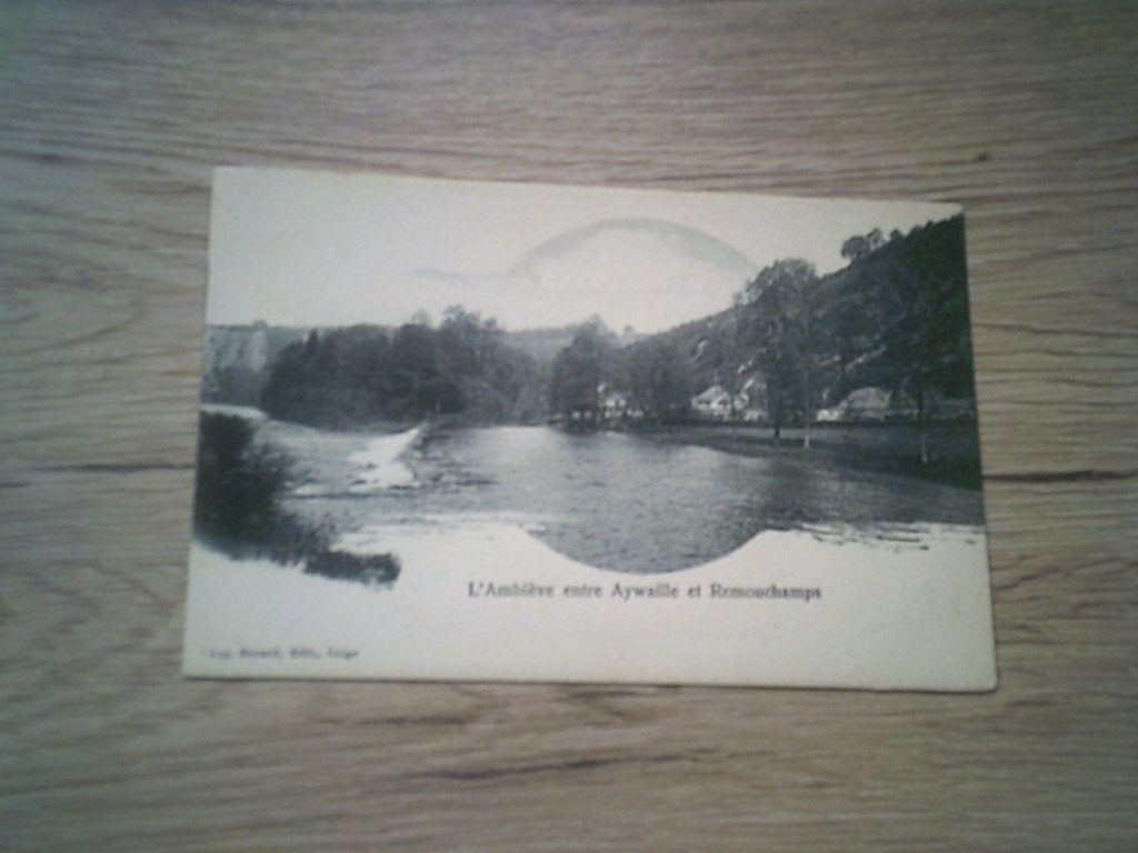 AYWAILLE: l'Amblève entre Aywaille et Remouchamps, Enlèvement ou Envoi, Avant 1920, Non affranchie, Liège