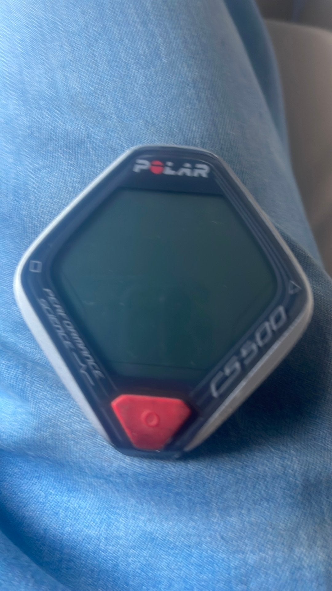 Gezocht voor Polar CS500, Enlèvement, Comme neuf