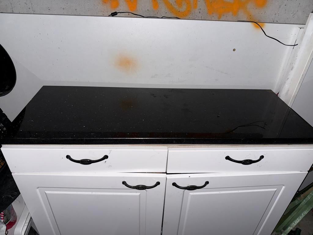 Granieten keuken werkblad, Ophalen, Zo goed als nieuw