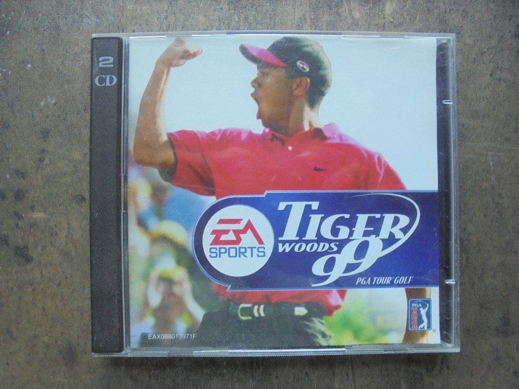 Tiger Woods 99 PGA Tour Golf voor PC (zie foto's), Consoles de jeu & Jeux vidéo, Jeux | PC, Enlèvement ou Envoi, 1 joueur, Utilisé