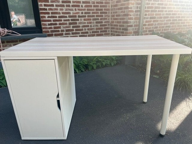Bureau, Ophalen, 120 cm, Spaanplaat of MDF, Schoolbureau