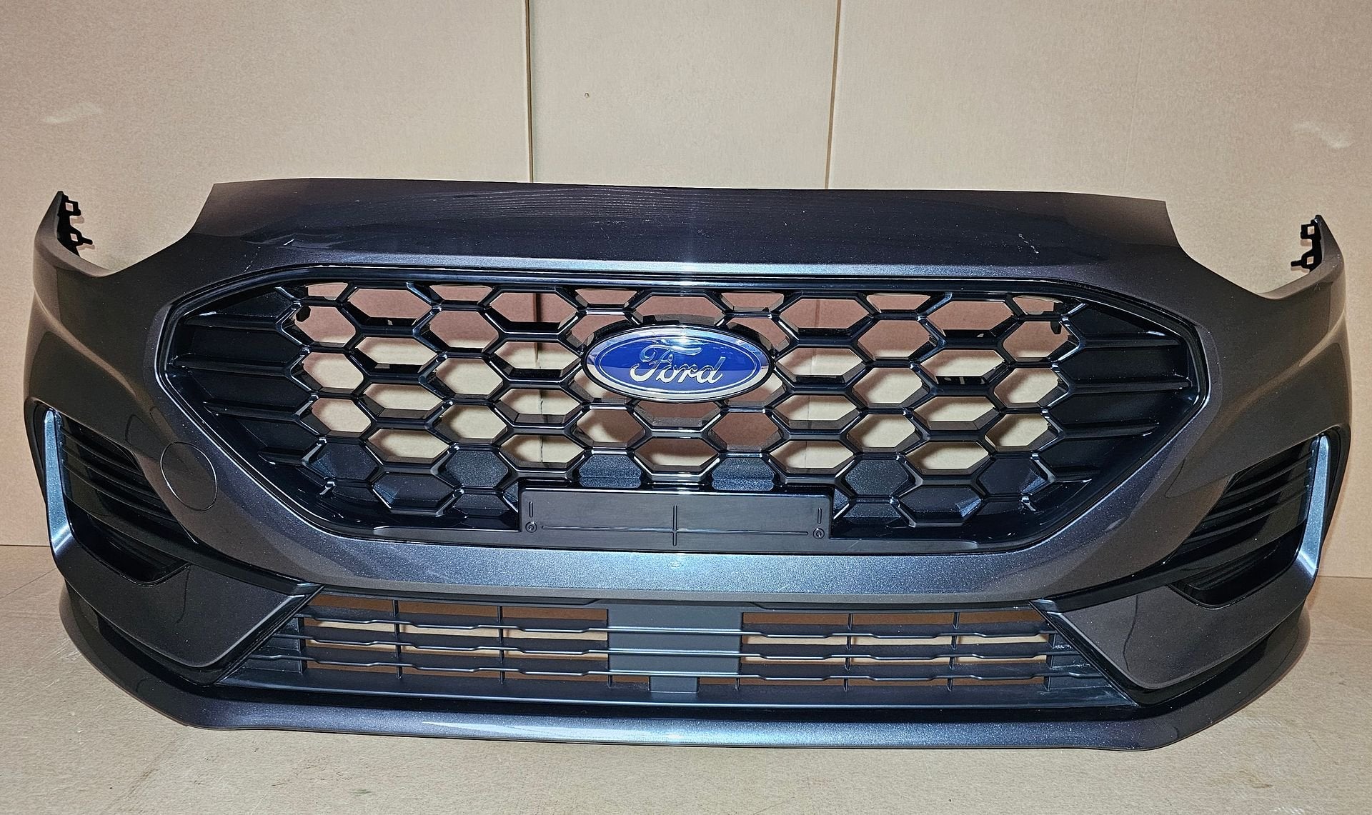 Voorbumper Ford Fiesta MK8 ST LINE FACELIFT bj.2021-2024, Gebruikt, -, Voor, Ophalen of Verzenden