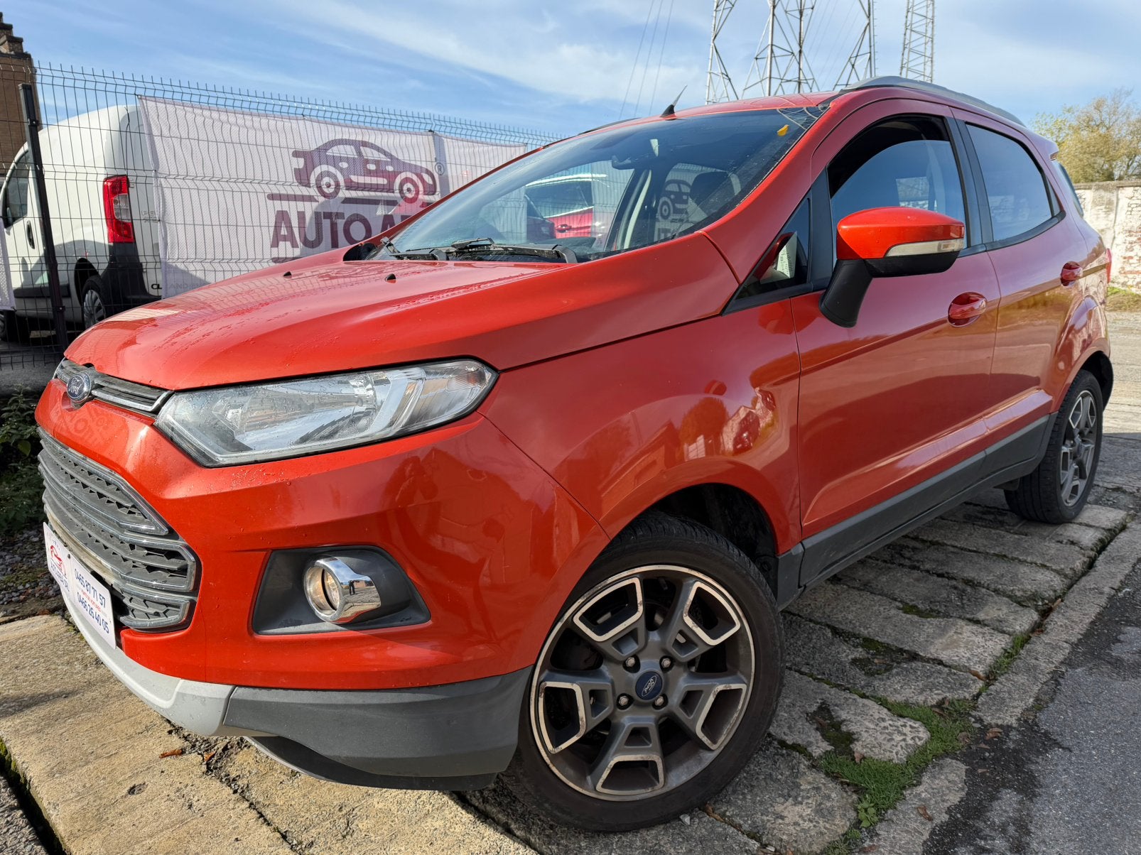 Ford EcoSport+ 06/2017 Euro6b 1.5Tdci 185.000km 1er proprio, Autos, Cuir, Achat, Euro 6, Boîte manuelle