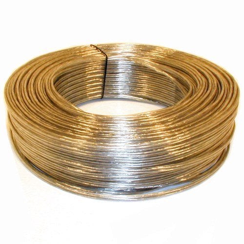2 x 4 luidsprekerkabel zilver/koper (100 meter), Verzenden