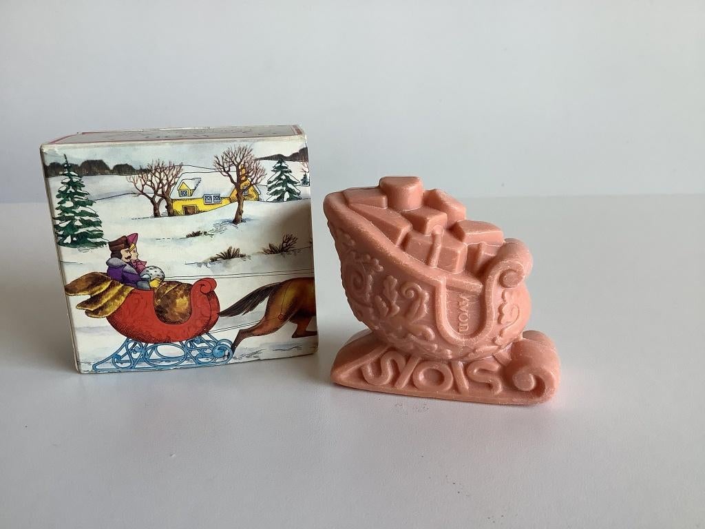 Vintage Avonzeepje nieuw in doosje arreslee, Antiek en Kunst, Ophalen of Verzenden