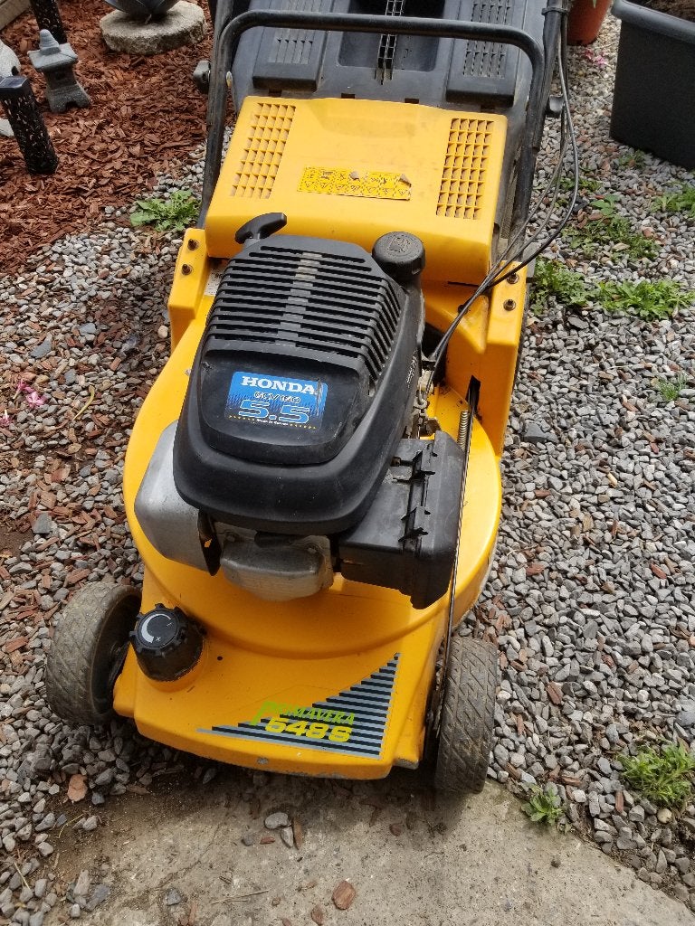 Tondeuse Honda GCV 160, Jardin & Terrasse, Tondeuses à gazon à essence, 40 à 49 cm, Utilisé, Bac de ramassage