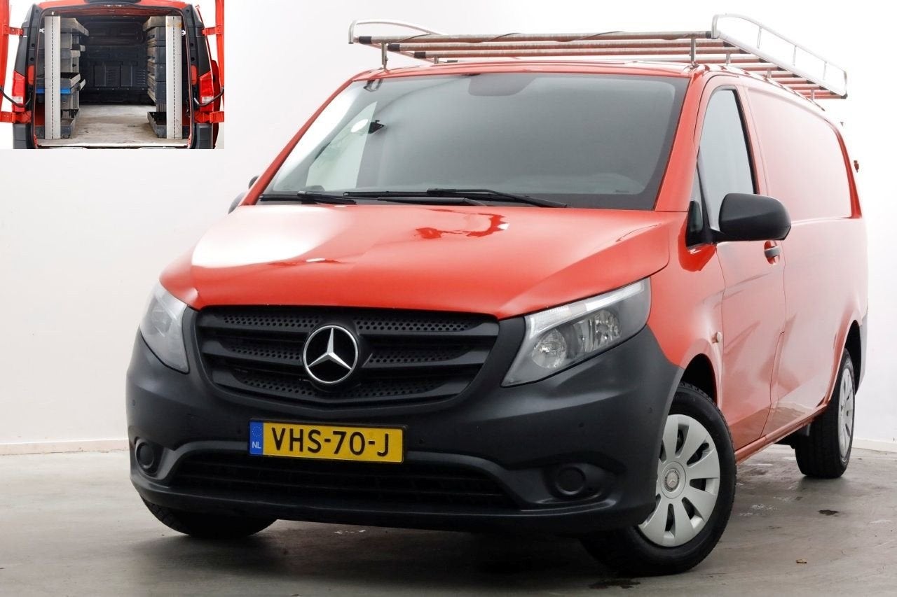Mercedes-Benz Vito 114 CDI 136pk XL Extra Lang Navi/Camera/I, Rouge, Achat, Entreprise, Mercedes-Benz