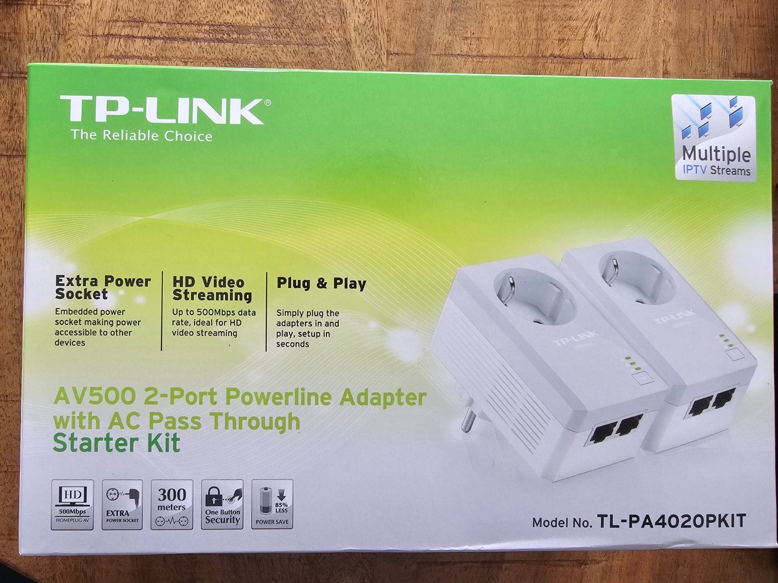 TP-Link TL-PA4020P Powerline, Ophalen, Zo goed als nieuw, TP link