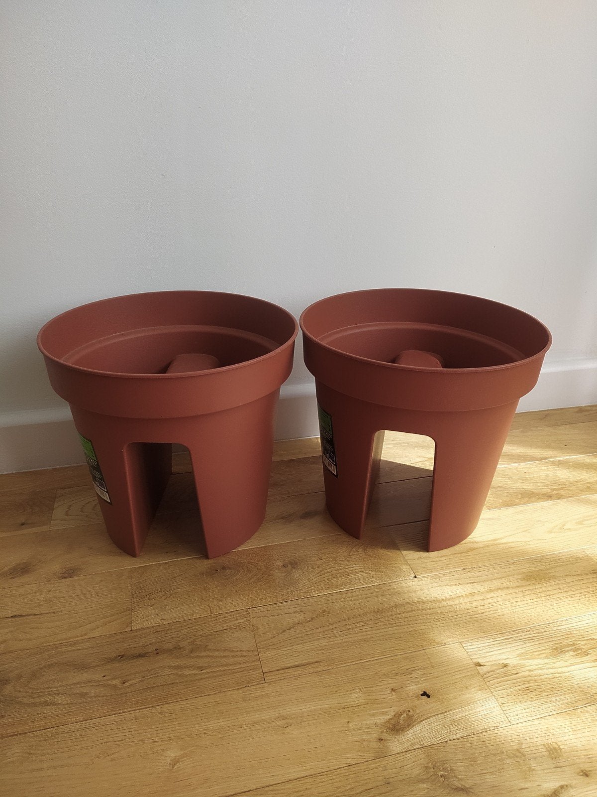 Lot de 2 pots de fleurs, Ophalen