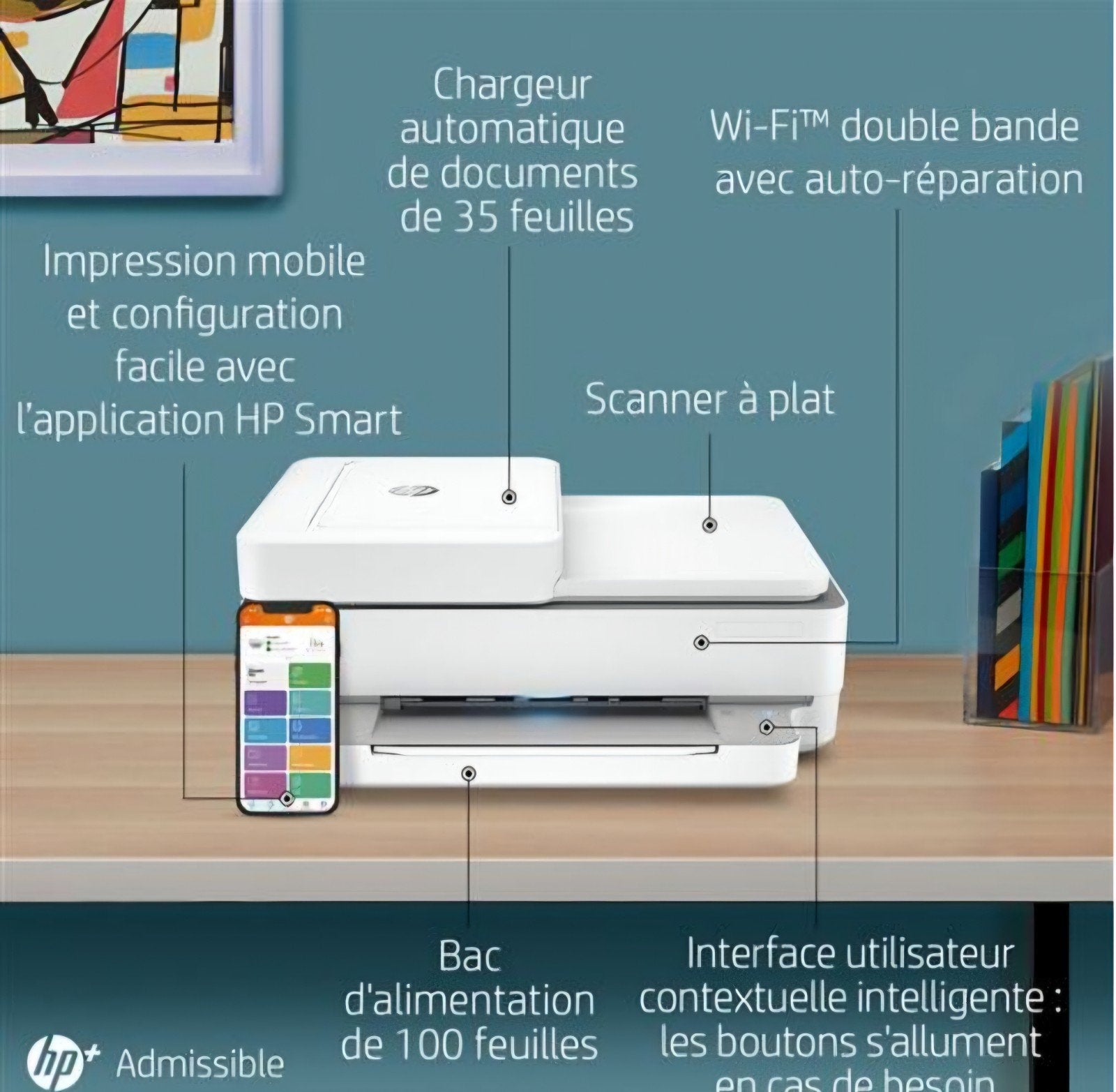 imprimante HP ENVY 6432, Ophalen of Verzenden, Printer