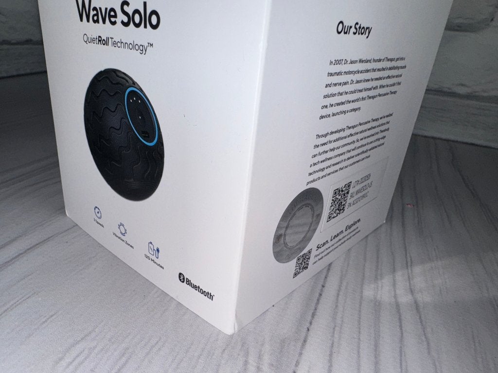 Theragun Wave Solo Vibrerende Massagebal wavesolo, Antiquités & Art, Art | Art non-occidental, Autres types, 3 cm, Autres matériaux