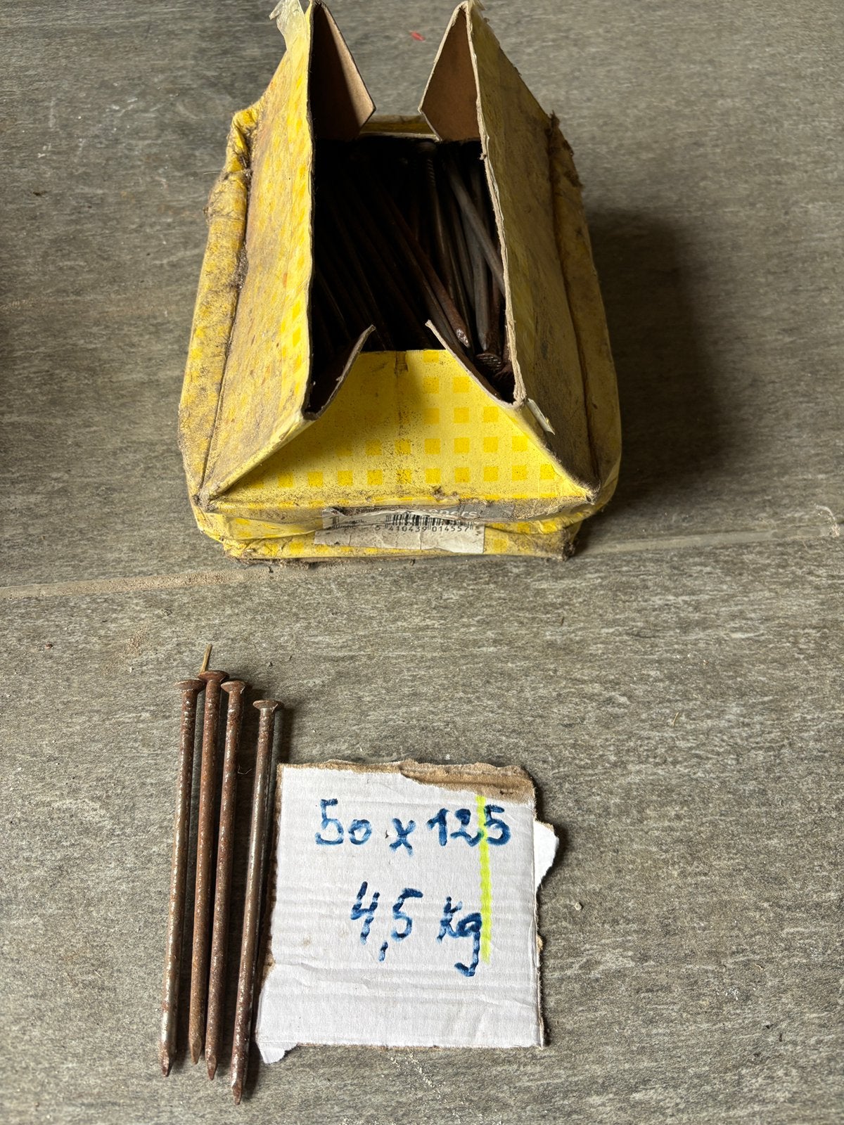 Boites de clous /pointes, Enlèvement, Neuf, Autres matériaux, Matériel de bricolage