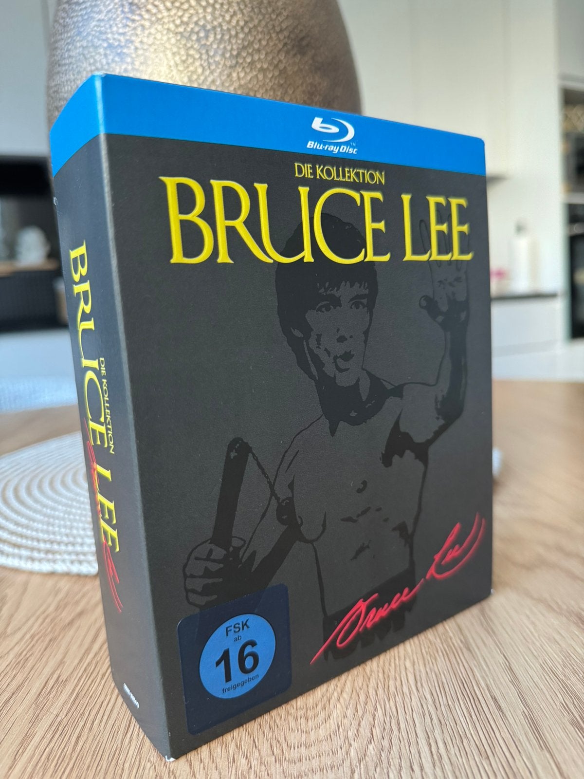 Bruce Lee uncut blu ray box, Ophalen of Verzenden, Zo goed als nieuw, Engels, Engels