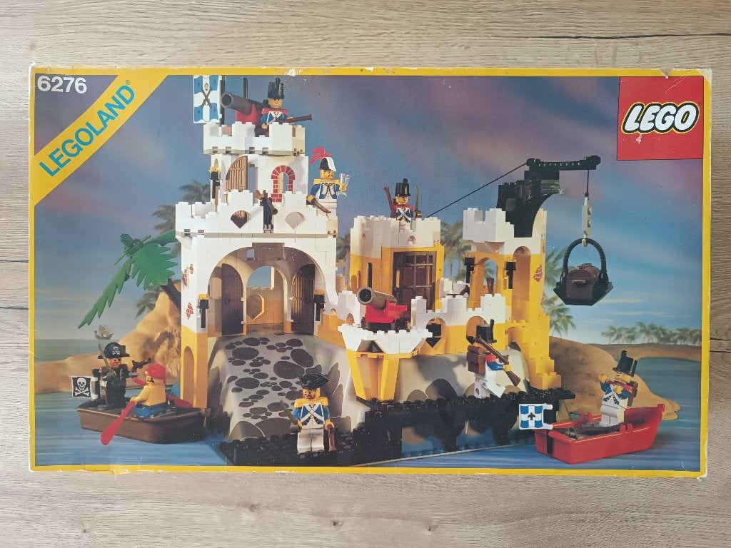 LEGO Pirates 6276 - Eldorado Fortress (1989), Lego, Ensemble complet, Pirates, Enlèvement