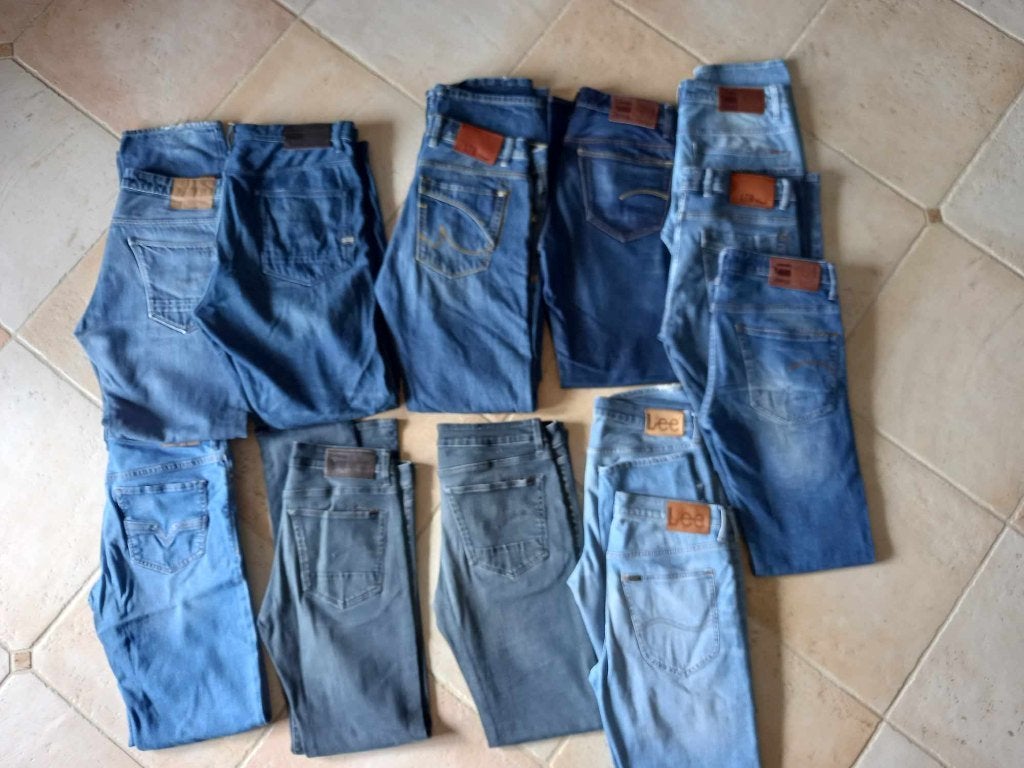 LOT DE JEANS -- G-STAR - LEE - DIESEL, Ophalen