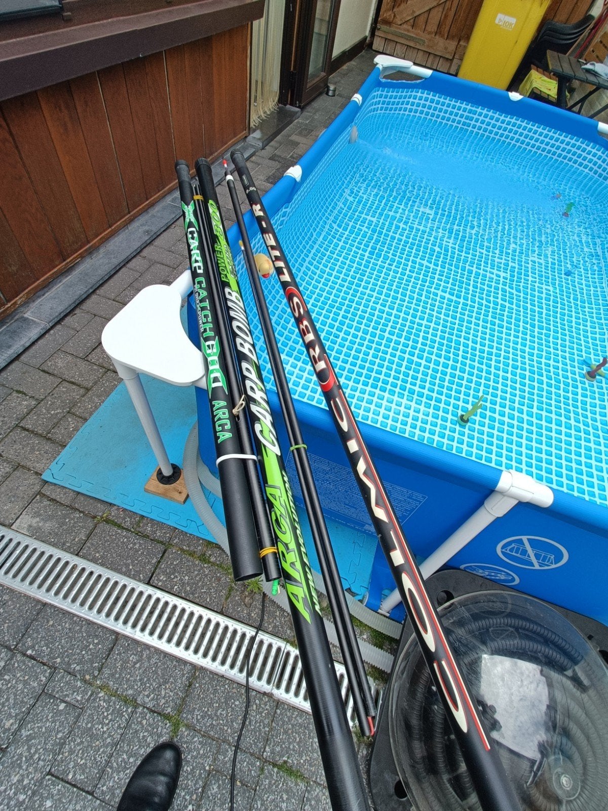 hengels nieuw 6 en 8 en 9 m, Watersport en Boten, Ophalen, Nieuw, Vaste hengel
