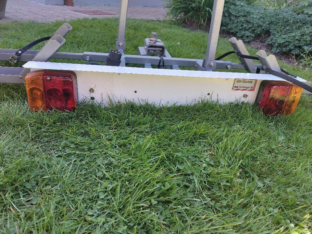 Porte-vélos Towbar, Support d'attelage, 2 vélos, Pneus larges, Enlèvement