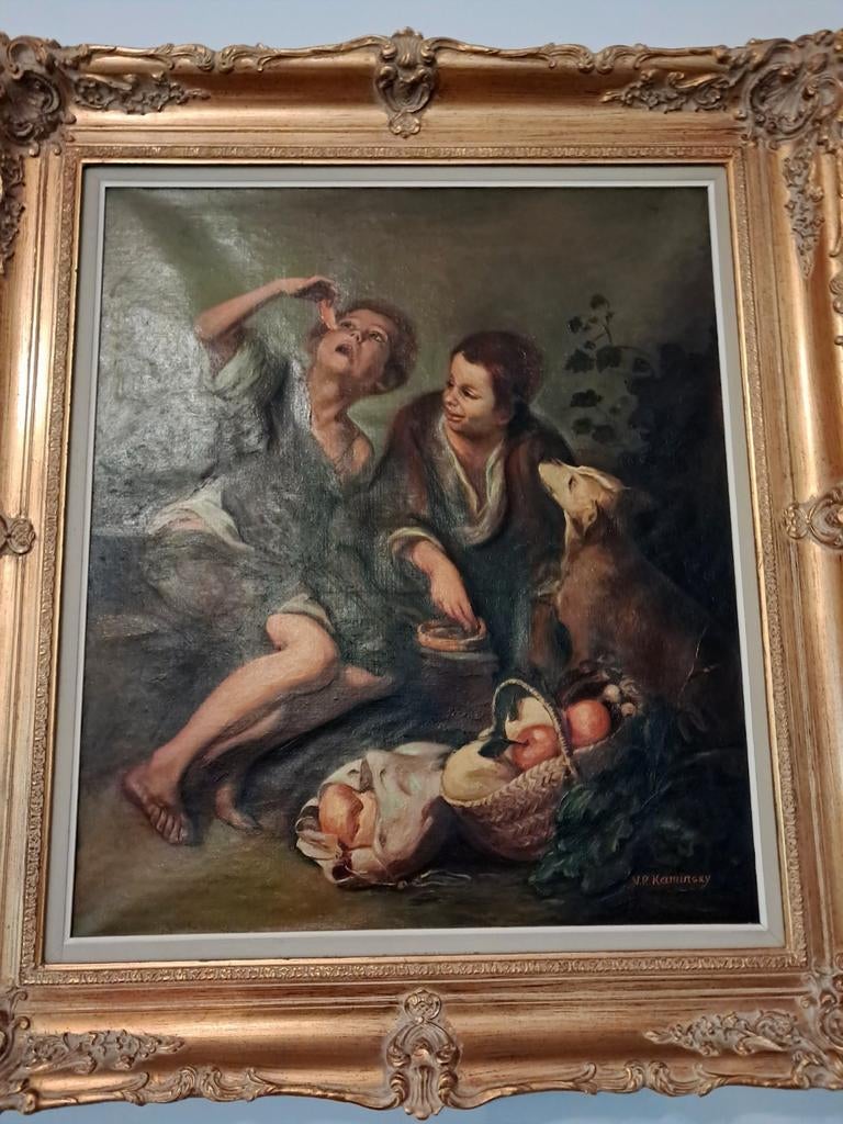 Schilderij de taarteneters, Antiquités & Art, Enlèvement