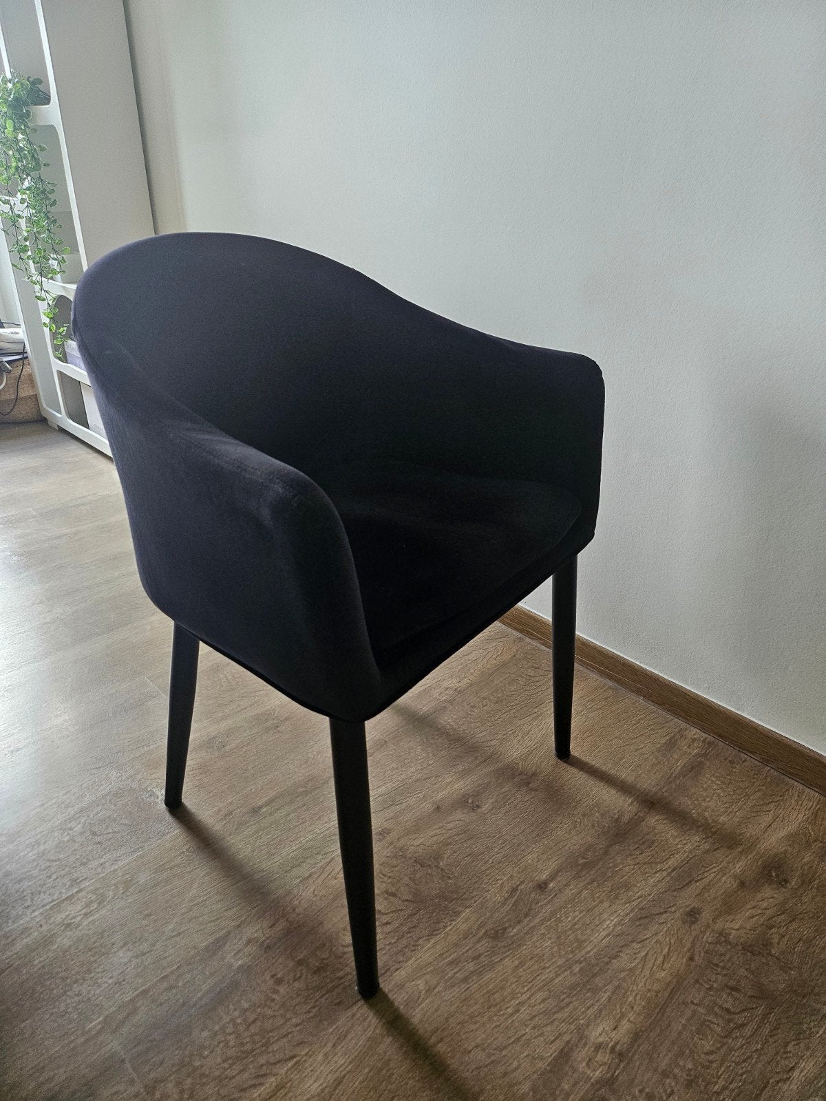 Eetkamerstoel zwart x6, Huis en Inrichting, Ophalen, Zwart