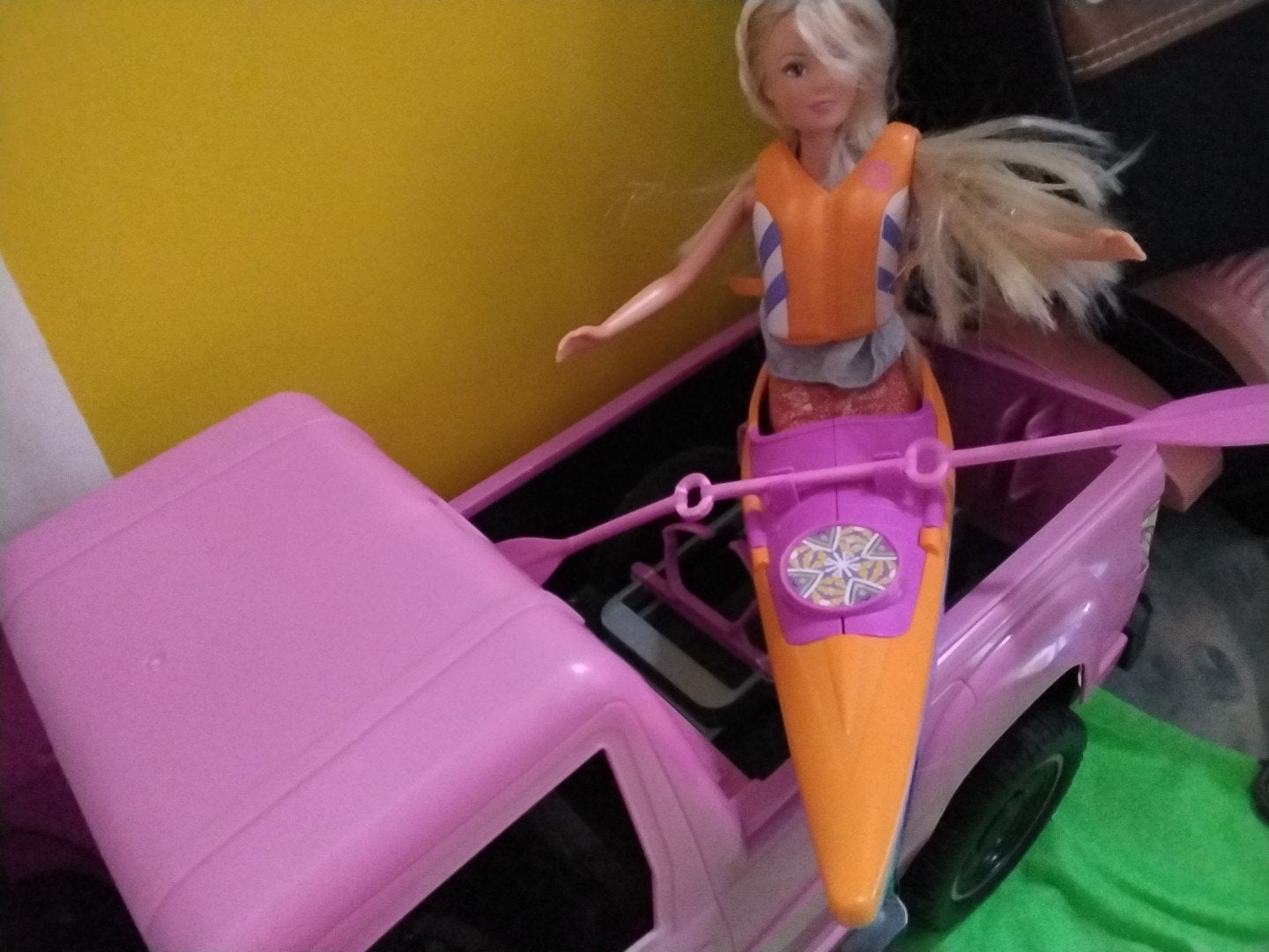 voiture barbie complète, Comme neuf