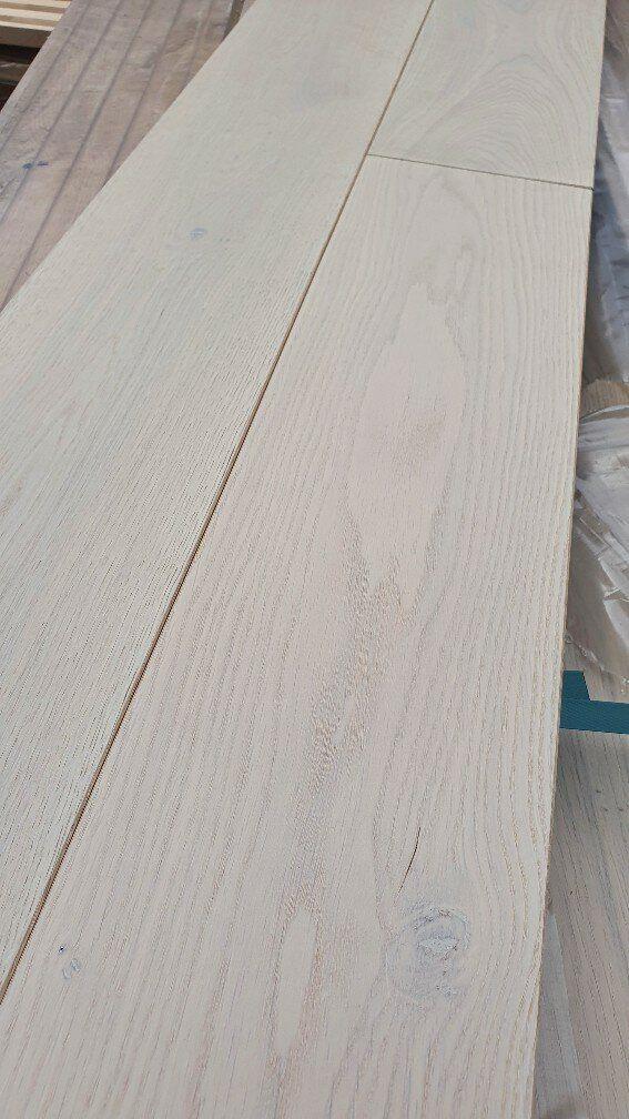 PARKET SALE! 40.3 M2 MASSIEF EIKEN  EXTRA WIT GEOLIED, Ophalen, Wit