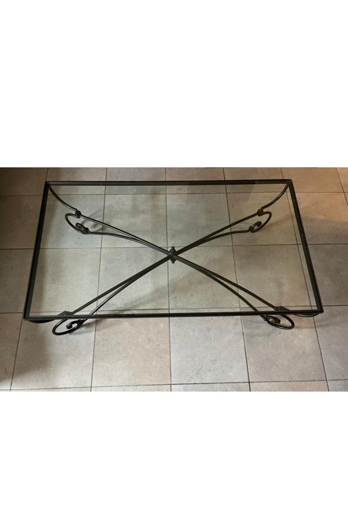 Salontafel, Huis en Inrichting, Tafels | Salontafels, Ophalen, Gebruikt, Metaal