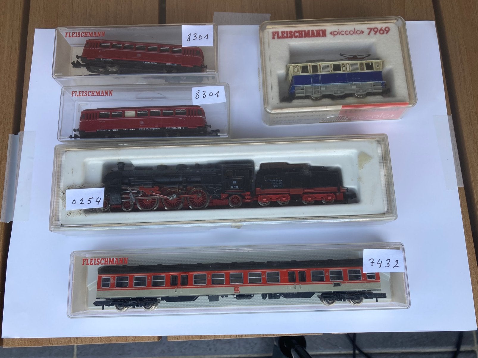 Modeltrein collectie – Fleischmann / Arnold – N-schaal, Hobby en Vrije tijd, Ophalen, Gebruikt, Locomotief, Arnold