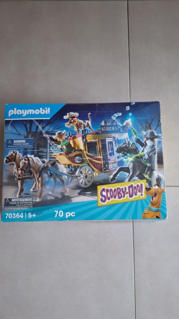 Playmobil Scooby-Doo! Avontuur in het wilde westen, Kinderen en Baby's, Ophalen of Verzenden, Zo goed als nieuw, Complete set